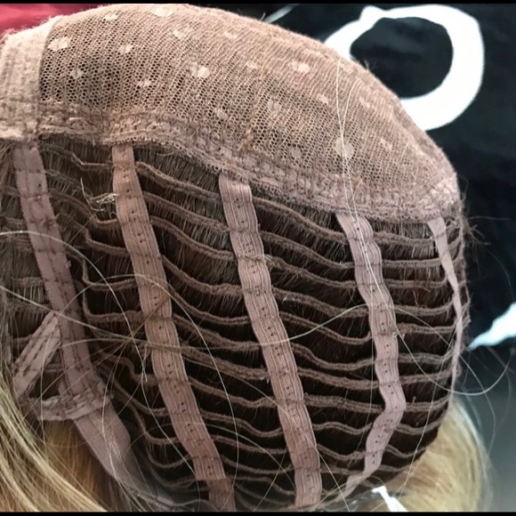 Human hair Wig Long strawberry blonde bangs 2020 - Picture 8 of 8